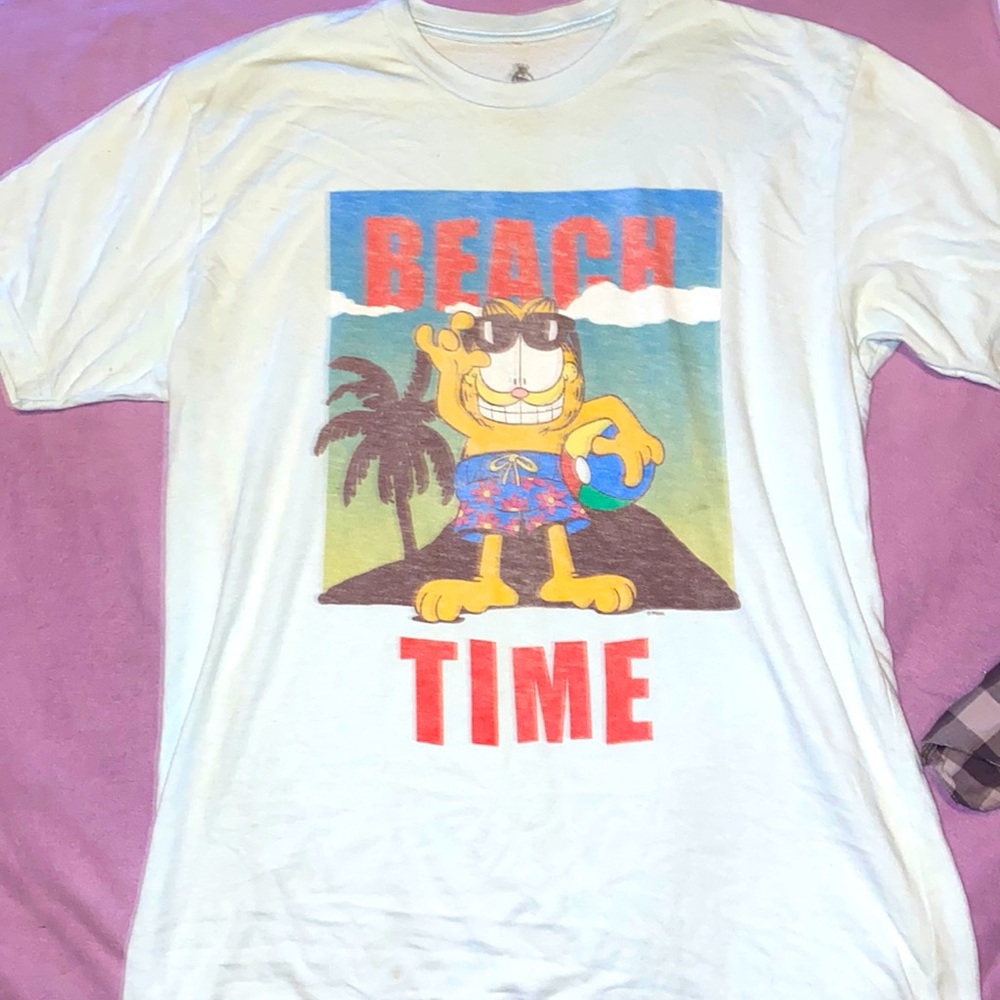 Body Rags Clothing Co. Garfield Beach Time T-Shirt